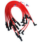 Set of 8 Red Spark Plug Wires for Dodge 1500 2500 3500 (1990–2003)