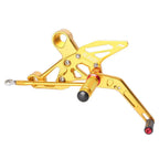 Adjustable Rearset Footpegs Kit for Yamaha MT-09 FZ-09 (2014-2017) Gold