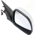 Passenger Side Power Heated Chrome Mirror for Fiat 500L (2014–2020)