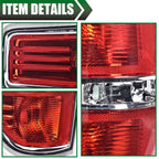 Left Driver Side Tail Light for Ford F150 (2009–2014)