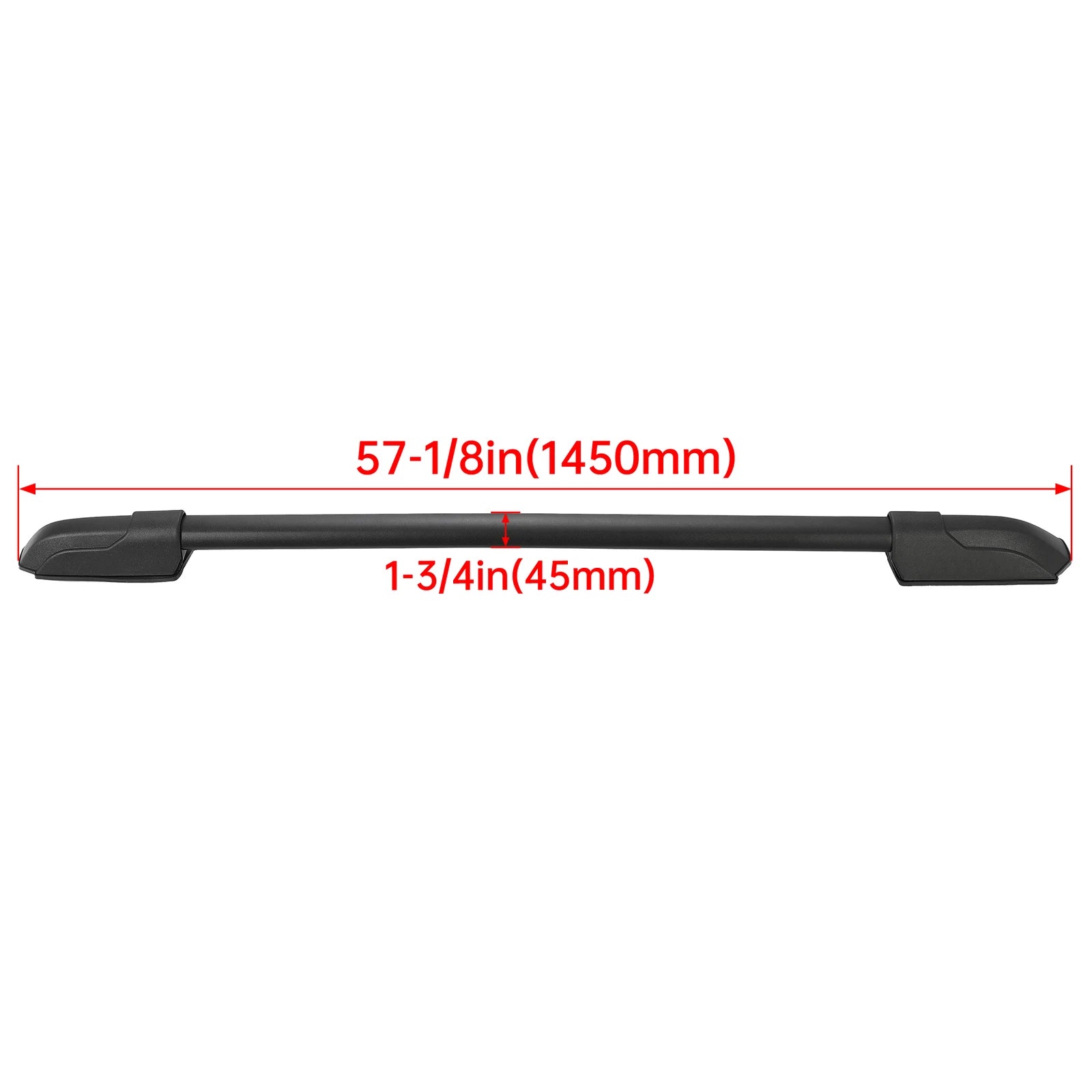 Set of 4 Roof Rack Rails for Honda Pilot (2009–2015)