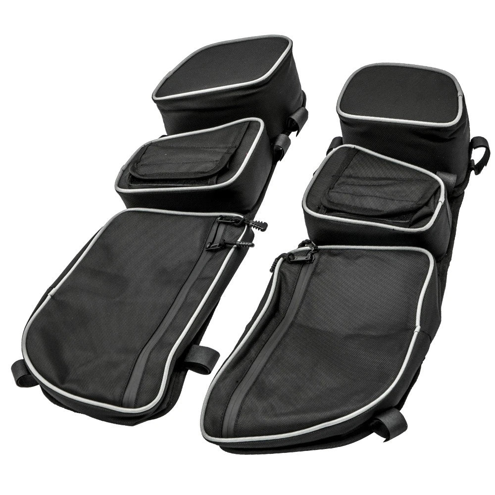 2X Door Storage Bags w/ Knee Pad for Can-Am Maverick X3 MAX X RS Turbo (2017–2021)