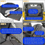 Storage Bag for Jeep JK JL Hard Top (2007â2020) - Black with Handle