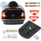 Motorcycle Trunk Case for Scooter (28L) with Tail Light