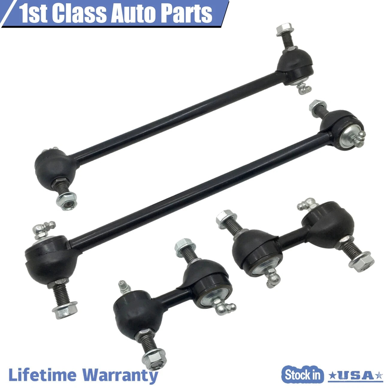 4pc Sway Bar Kit for Chrysler Sebring/Stratus (1999–2005)