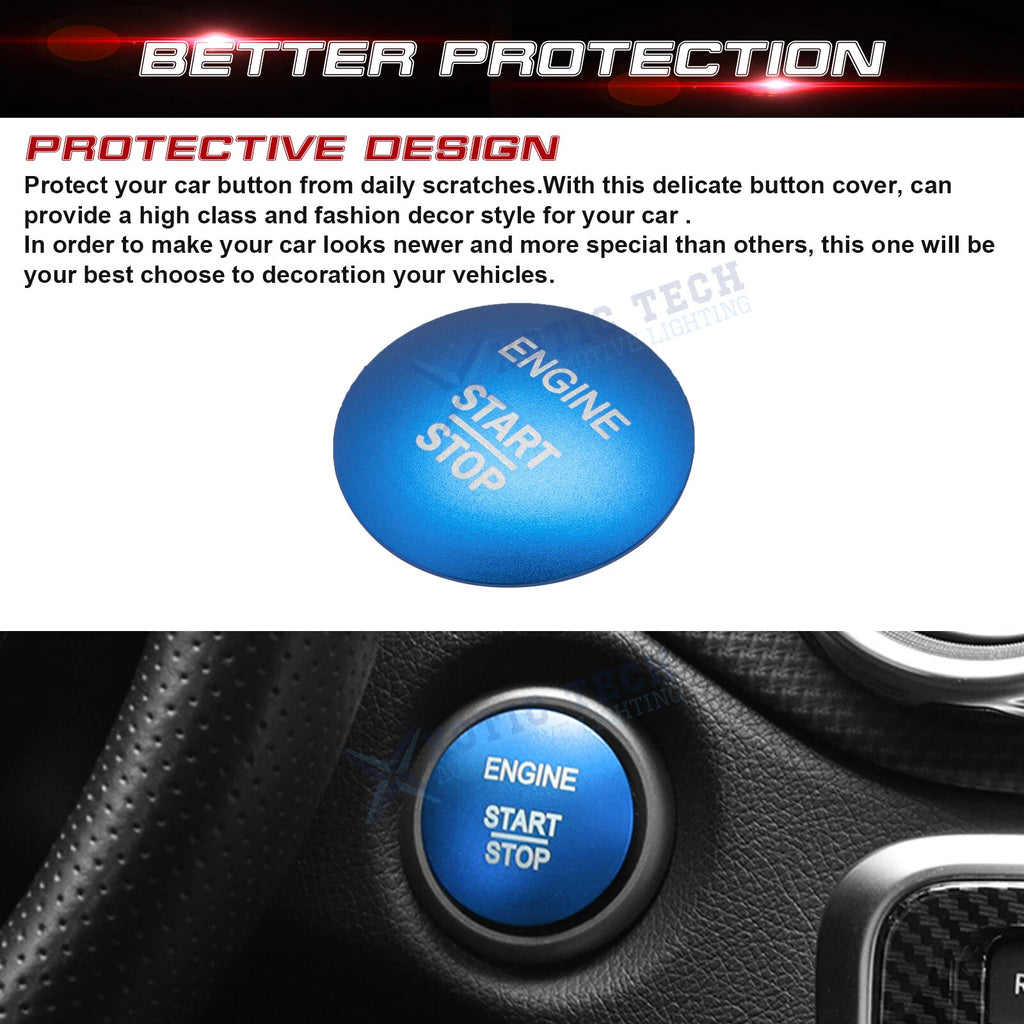 Engine Start Stop Button Knob Cover Trim for Mercedes-Benz (2014-2016)