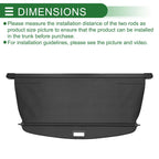 Retractable Cargo Cover for Chevrolet Captiva (2010–2015) Black Carbon Fiber