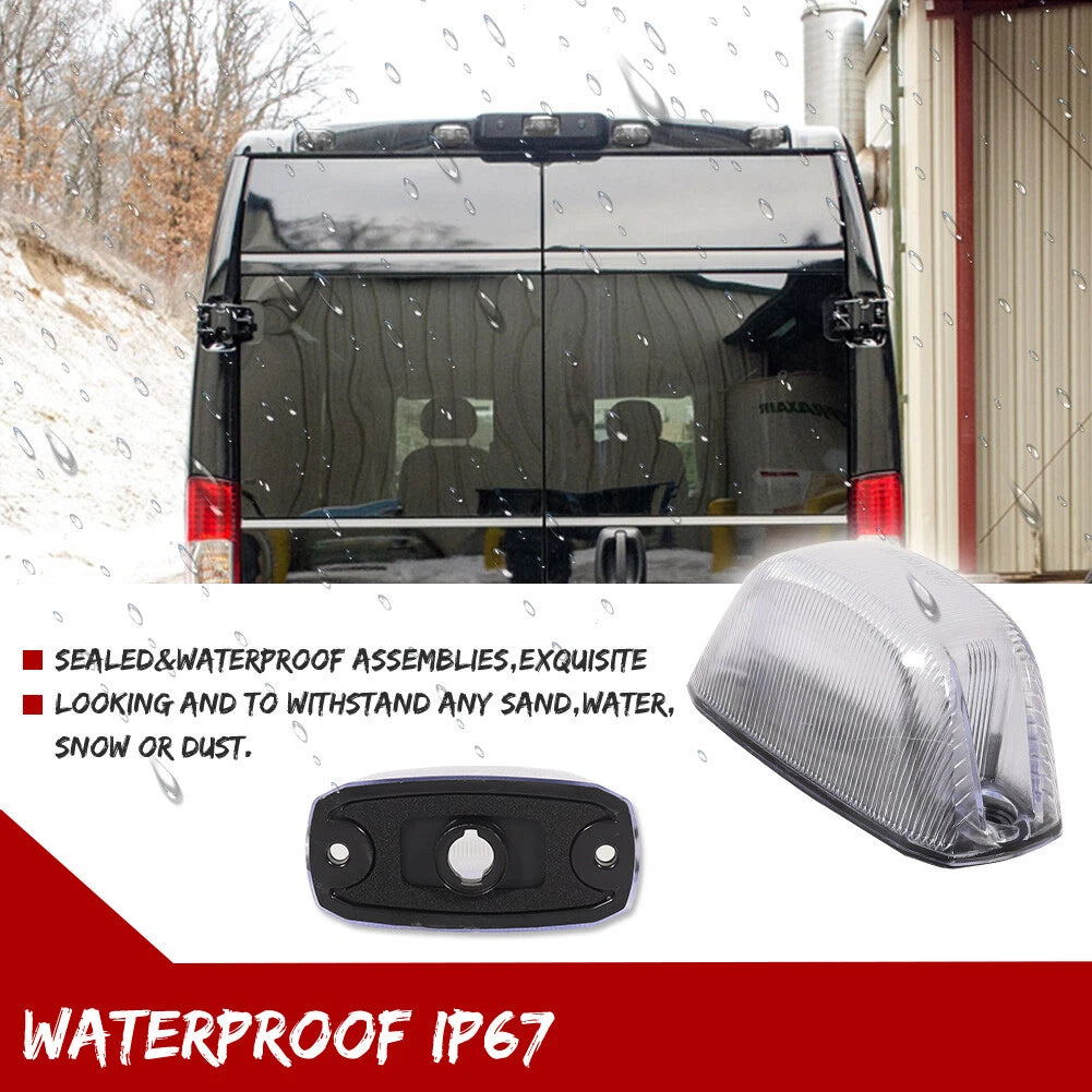 Set of 5 Rear Cab Roof Marker Running Lights for Ram ProMaster 1500 2500 3500 (2014–2023)