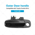 Left Front Outer Door Handle for Toyota Corolla AE112 (1998–2001)