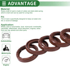 Set of 5 Oil Seal Rotary Shaft Seal 35x45x8mm for Various Models