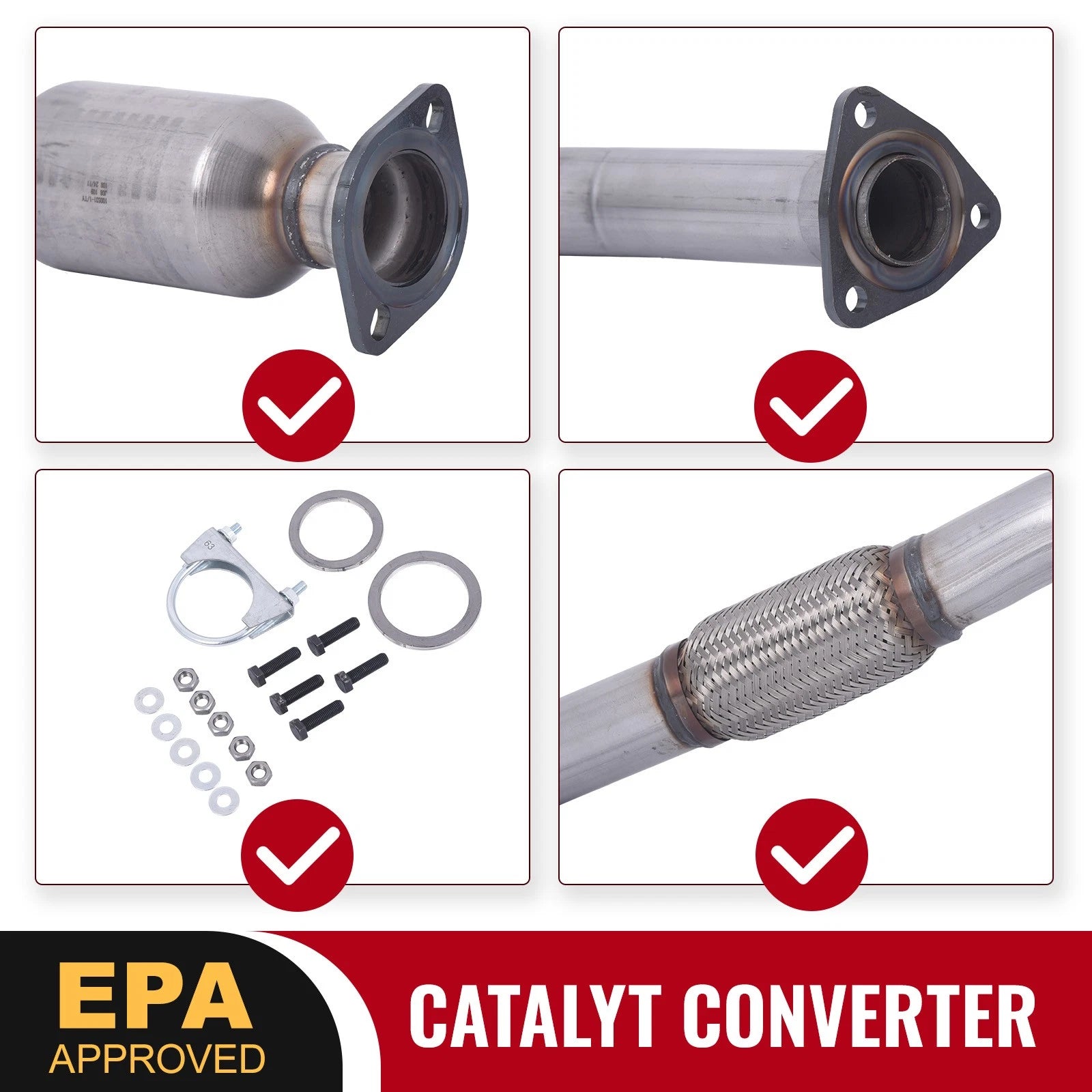 Catalytic Converter Manifold for Toyota Camry Solara (1997-2001)