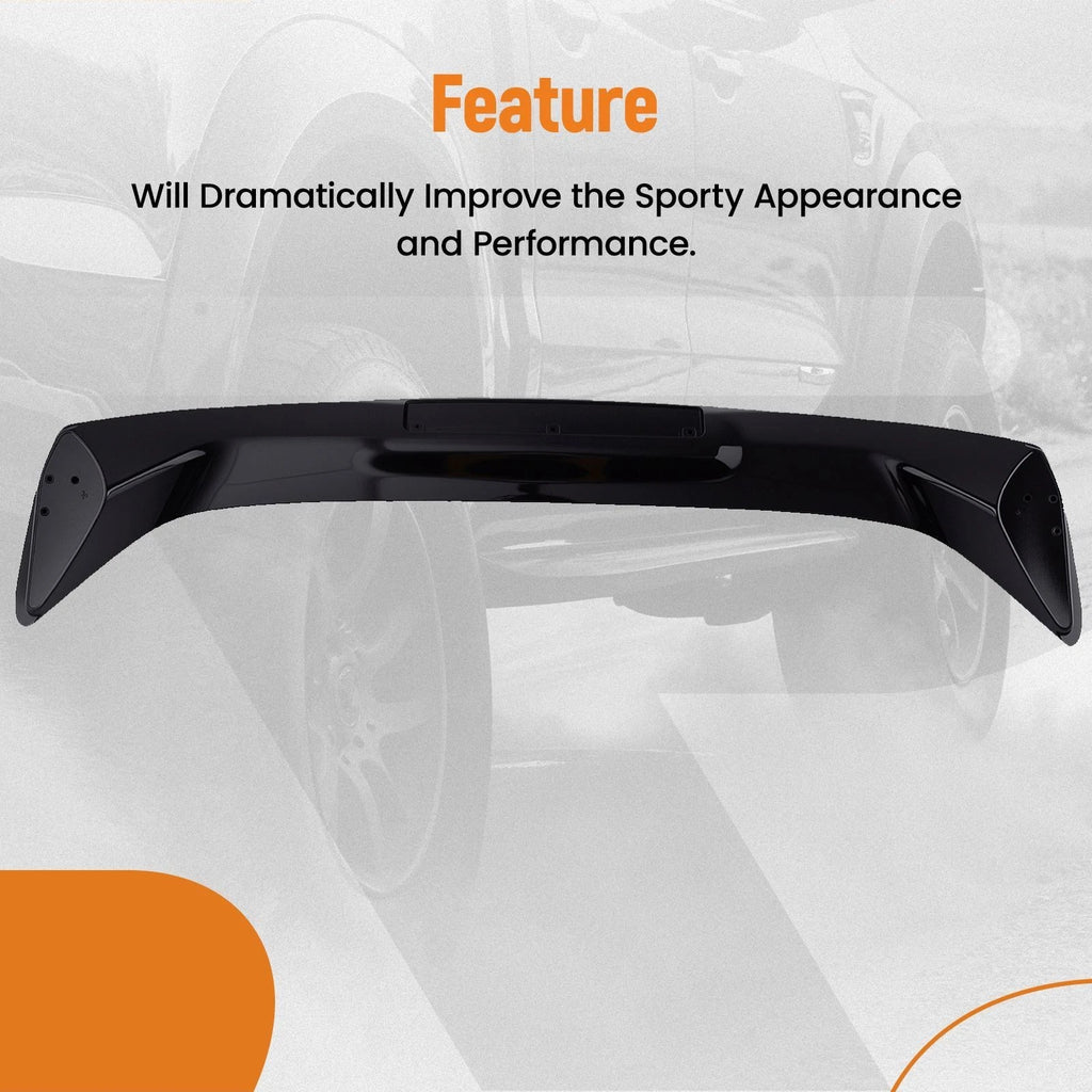 Gloss Black Trunk Lip Spoiler for Honda Civic 2-Door (1996-2000)