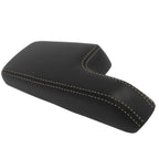 Center Console Armrest Cover for Honda Fit (2015–2019) Beige Stitch