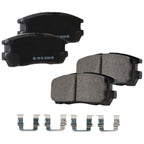 Brake Disc Rotors and Pads Kit for Isuzu Axiom Trooper Rodeo Sport