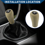 5 Speed Manual Gear Shift Knob for Toyota 4Runner (1993–2001) Faux Leather Beige
