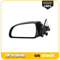 Left Side View Mirror for Hyundai Sonata (2006–2010) - Power Heated Black Clear