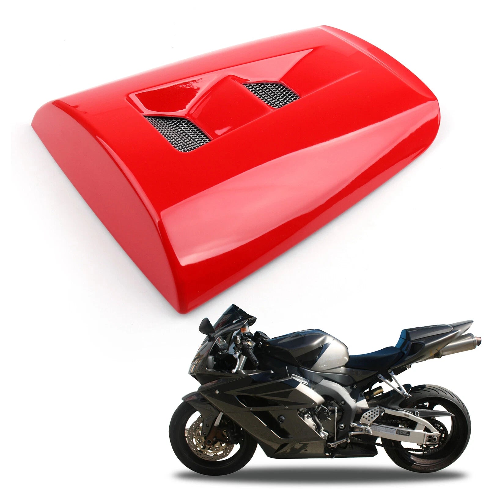 Rear Seat Cover Cowl for Honda CBR1000RR (2004–2007) Red