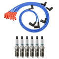 NGK Wire Set & Denso Iridium Spark Plugs Kit for Ford E-Series F-150