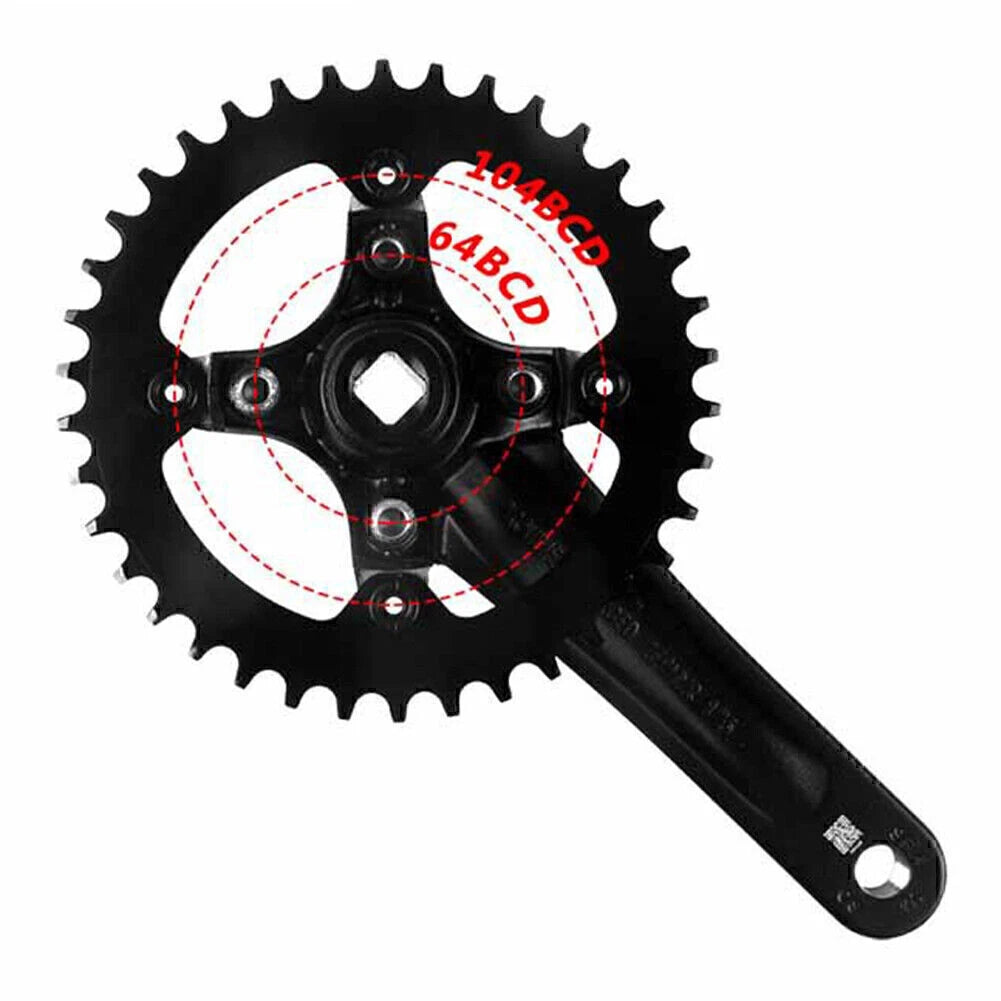 Set of 5 Sprockets 30/32/34/36/38T 104BCD for MTB Crankset