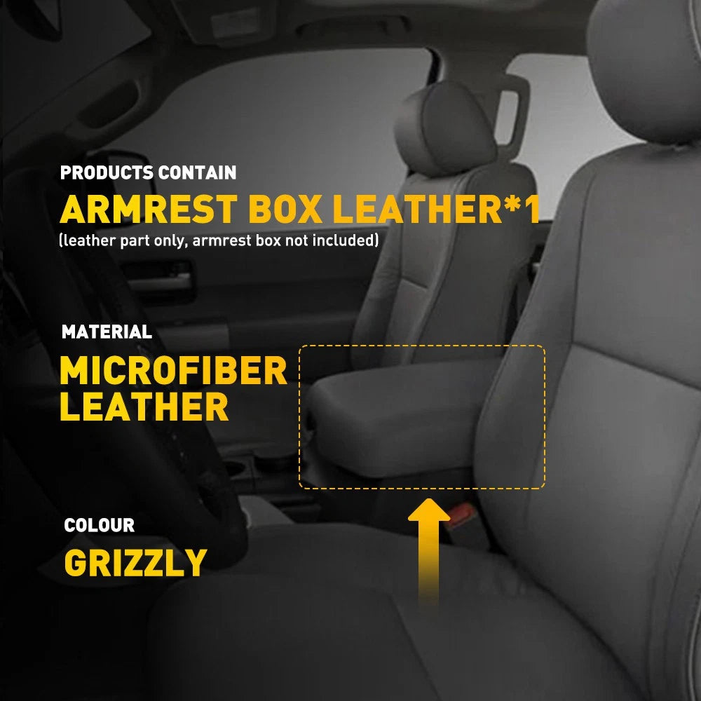 Leather Center Console Armrest Cover for Toyota Tundra (2007â2013)