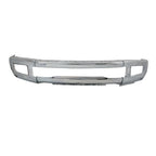 Chrome Front Bumper Face Bar with Fog Hole for Ford F250 F350 (2017–2019)