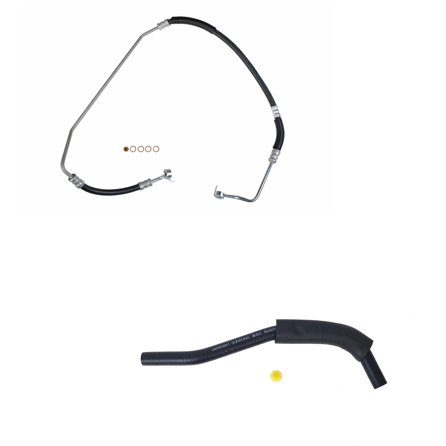 Sunsong Power Steering Pressure & Return Line Hose Kit for Mazda 6 (2003–2005)