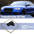 Set of 2 Transmission Filter Oil Pan Gasket Kit for Audi (0B5321371F, 0B5325429E)