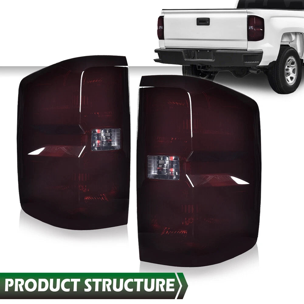 Tail Lights for Chevy Silverado 1500 2500 HD 3500 HD (2014–2018)