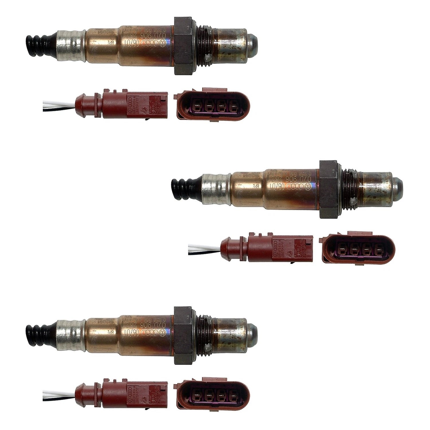 2X Denso Downstream Oxygen Sensors for Audi A8 Quattro (2005–2009)