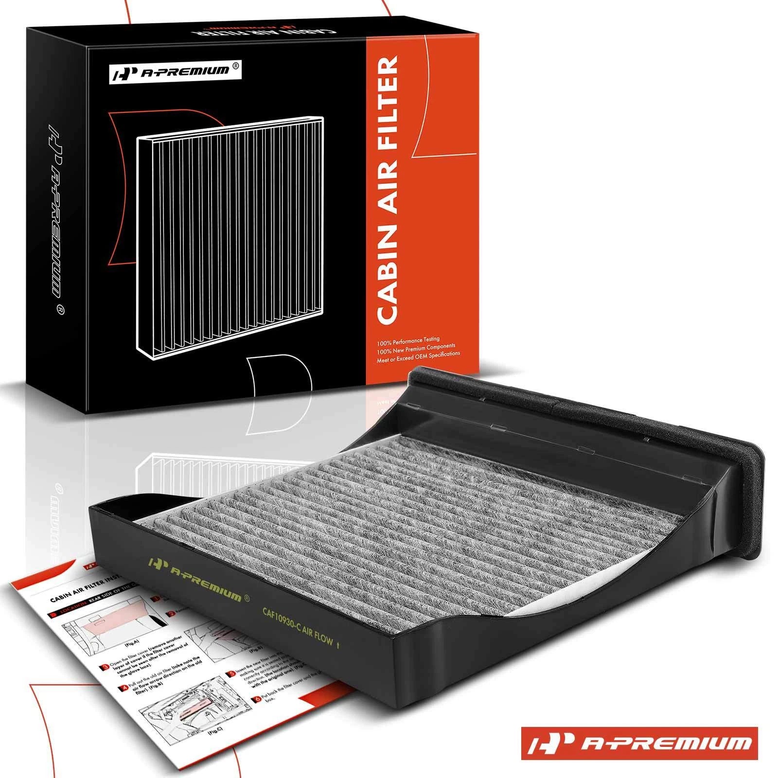 Activated Carbon Cabin Air Filter for Subaru Forester, Impreza (2009–2018)