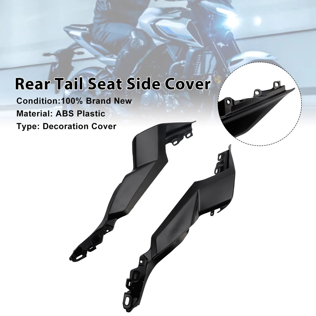 Rear Tail Seat Side Cover Fairing for Yamaha YZF-R3 R25 MT-03 (2025-2026) Matte Black