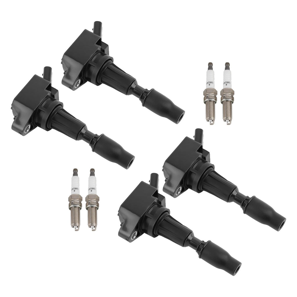 Set of 4 Ignition Coils & Spark Plugs for Kia Sorento 2.4L (2016–2020) UF764 93175