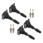 Set of 4 Ignition Coils & Spark Plugs for Kia Sorento 2.4L (2016–2020) UF764 93175