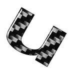Lowercase Alphabet Letter Decals for Car Badge Emblem (Universal)