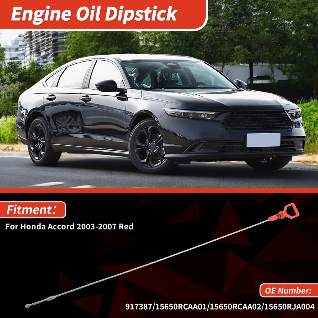 Oil Dipstick No. 917387 for Honda Accord (2003–2007) Red