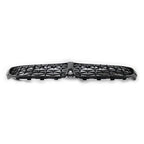 Front Bumper Upper Mesh Grille for BMW 3 Series G20 (2019-2022) Glossy Black