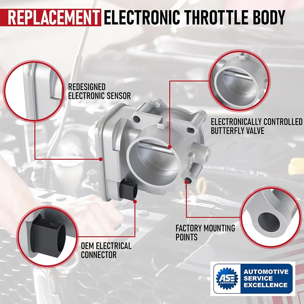 Electronic Throttle Body for Dodge Caliber, Journey, Avenger, Jeep 2.0 2.4L (2007–2012) 977-025