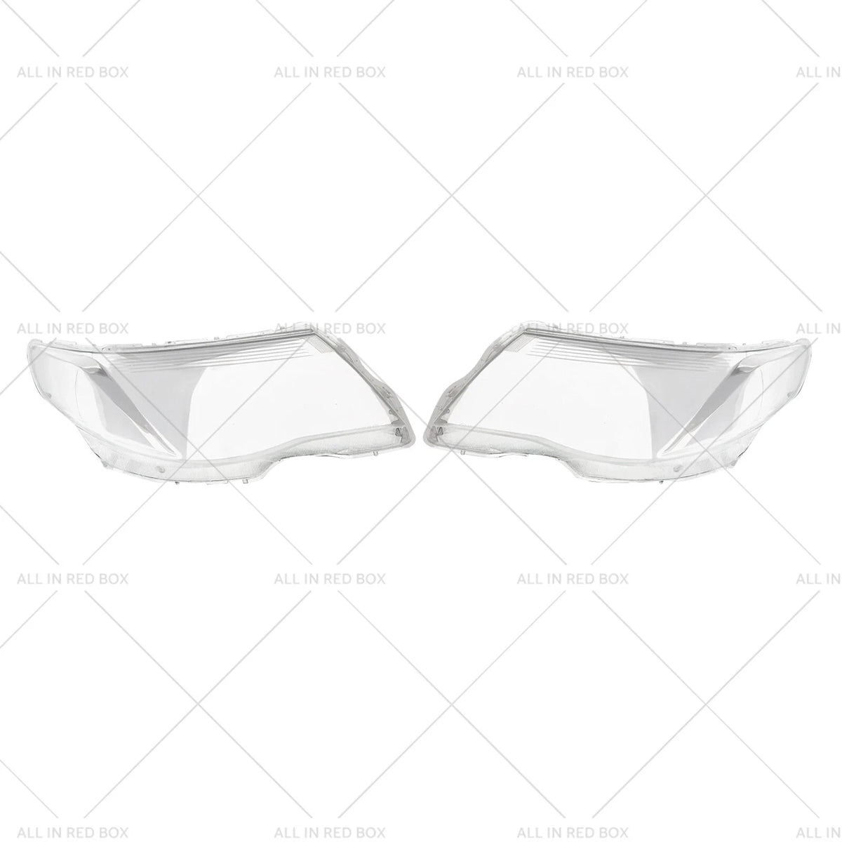 Pair Headlight Lens Cover Replacements for Subaru Forester (2008–2012)