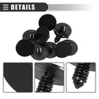 10 Pcs Headliner Hood Insulator Retainer Push Pin Clip for Dodge (No. 6504135)
