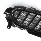 Front Upper Bumper Grille for Mercedes E200 AMG Body Styling Black (2017-2023)