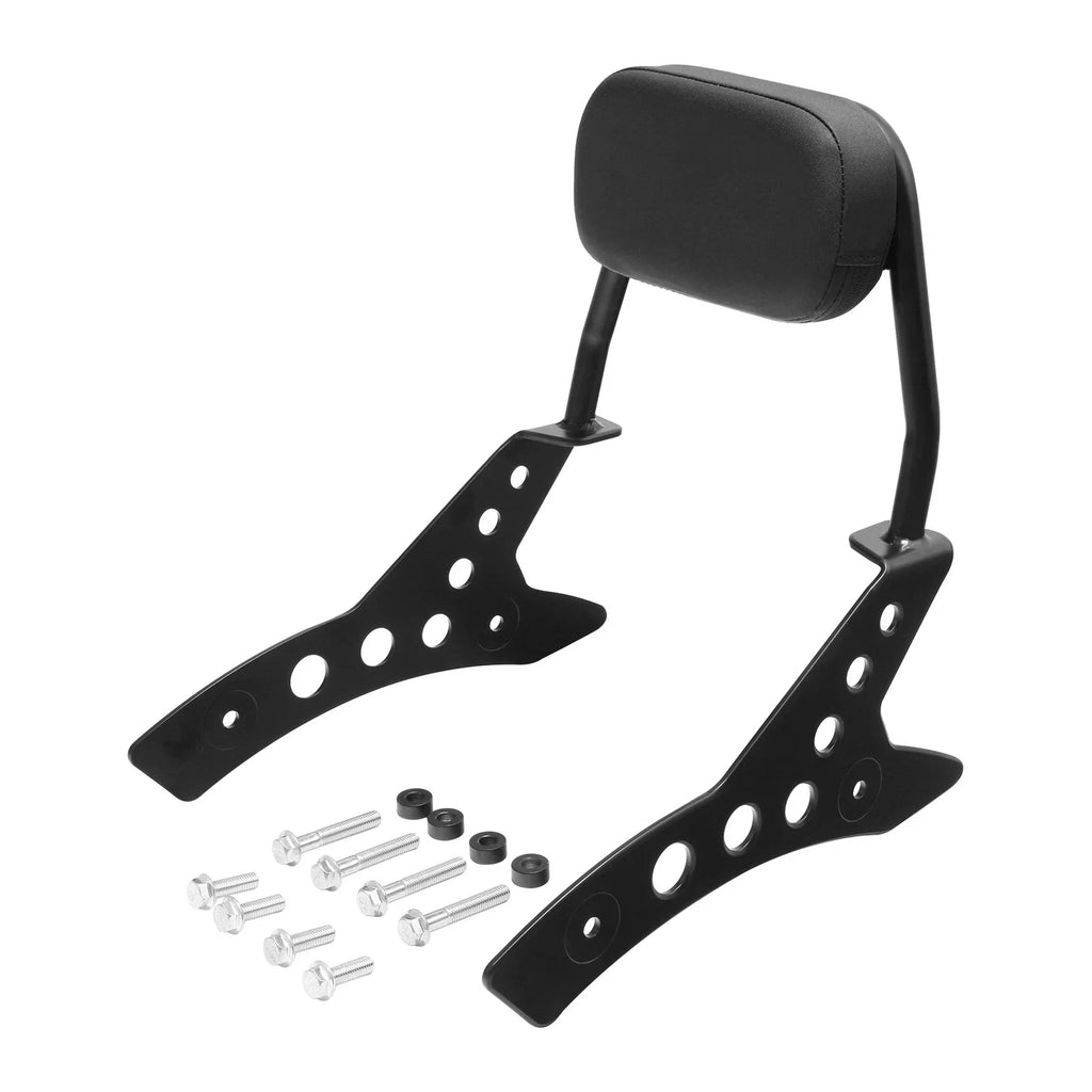 Black Passenger Sissy Bar with Backrest for Honda Rebel CMX1100 (2021-2025)