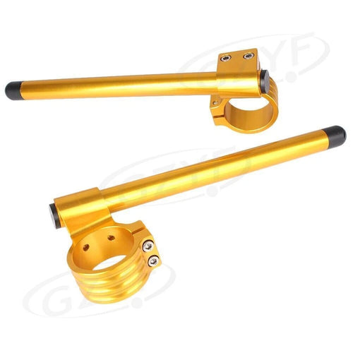 1 Pair Clip On Handlebar Fork Tubes for Universal Motorcycle (37mm)