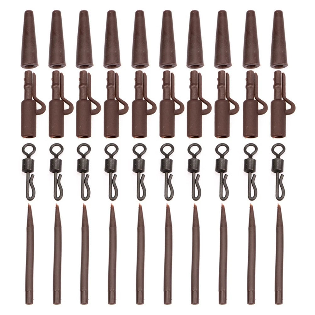 40PCS Carp Fishing Set with Hose for Fishing Gear
