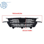 Front Bumper Upper Grille for Cadillac Escalade (2021-2023) Black Plastic