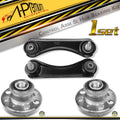 Set of 4 Wheel Bearing Control Arm Ball Joint Kit for Honda Civic (1992–1995)