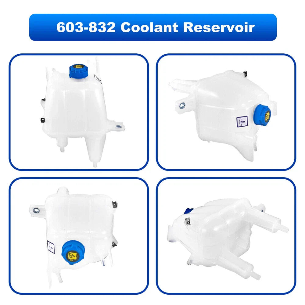 Coolant Recovery Reservoir Tank w/Cap for Ram ProMaster 1500 2500 3500 (2014-2021)