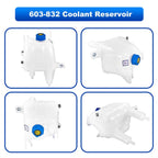 Coolant Recovery Reservoir Tank w/Cap for Ram ProMaster 1500 2500 3500 (2014-2021)