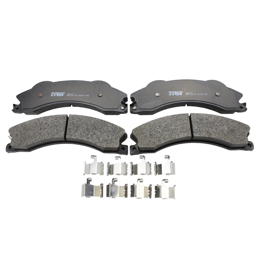 DuraGo Rear Rotors & Metallic Disc Brake Pads Kit for Sierra 3500 HD (2011–2019)