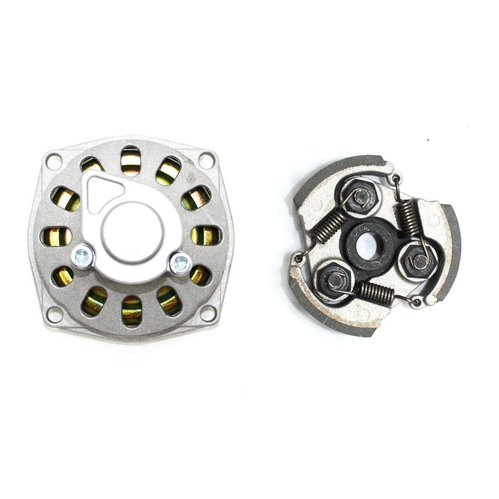 Clutch Drum Bell Housing + Plate for 47cc 49cc Mini Pocket Quad ATV (T8F)