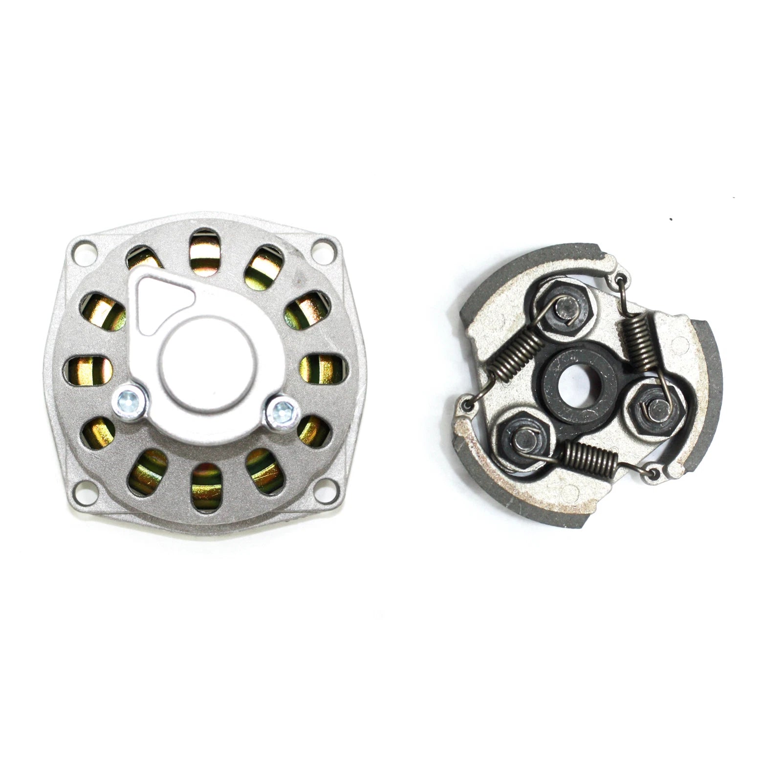 Clutch Drum Bell Housing + Plate for 47cc 49cc Mini Pocket Quad ATV (T8F)